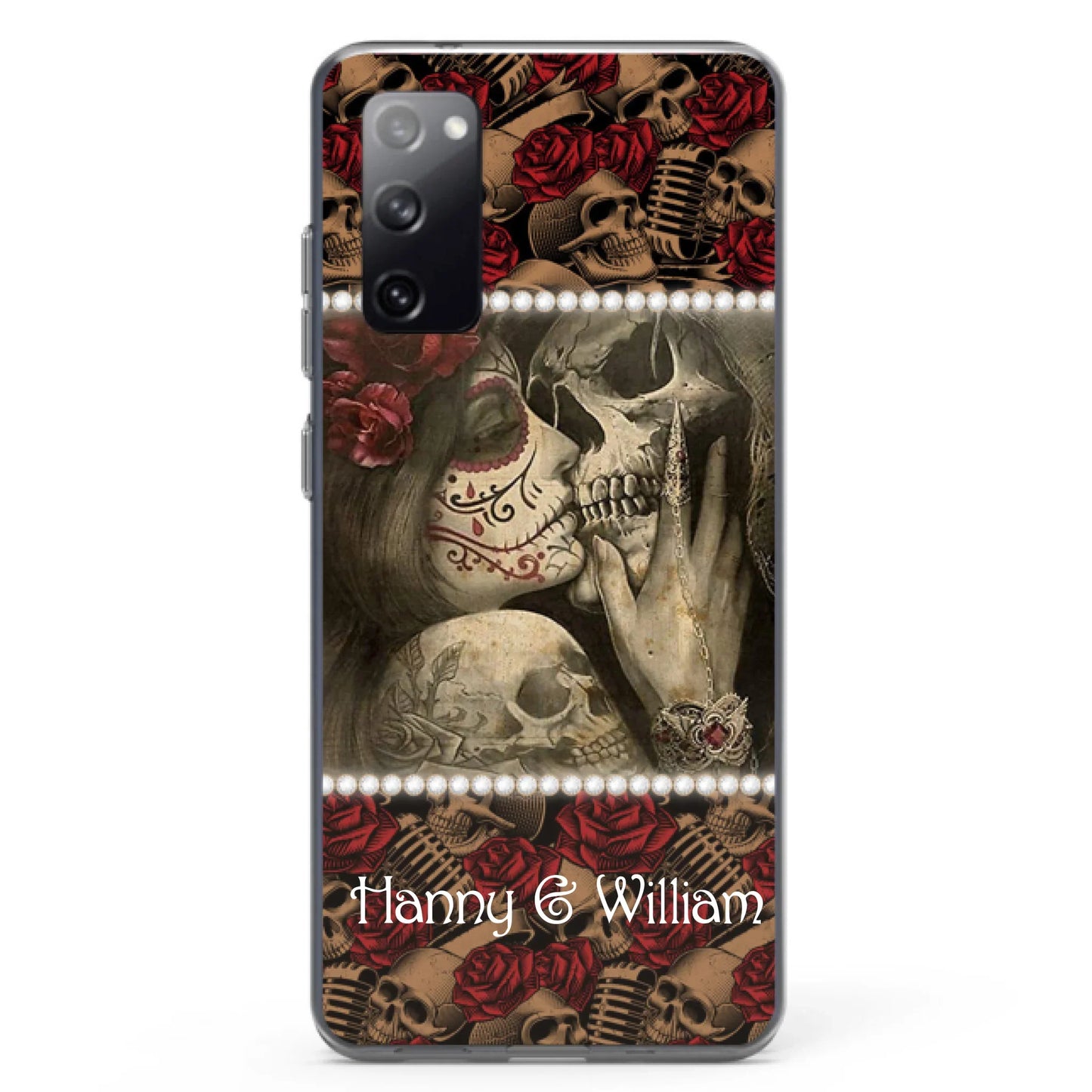 Custom Personalized Skull Phone Case - Phone Case For iPhone, Samsung and Xiaomi