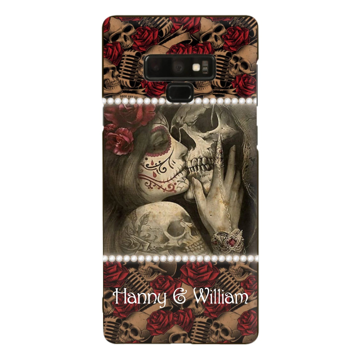 Custom Personalized Skull Phone Case - Phone Case For iPhone, Samsung and Xiaomi