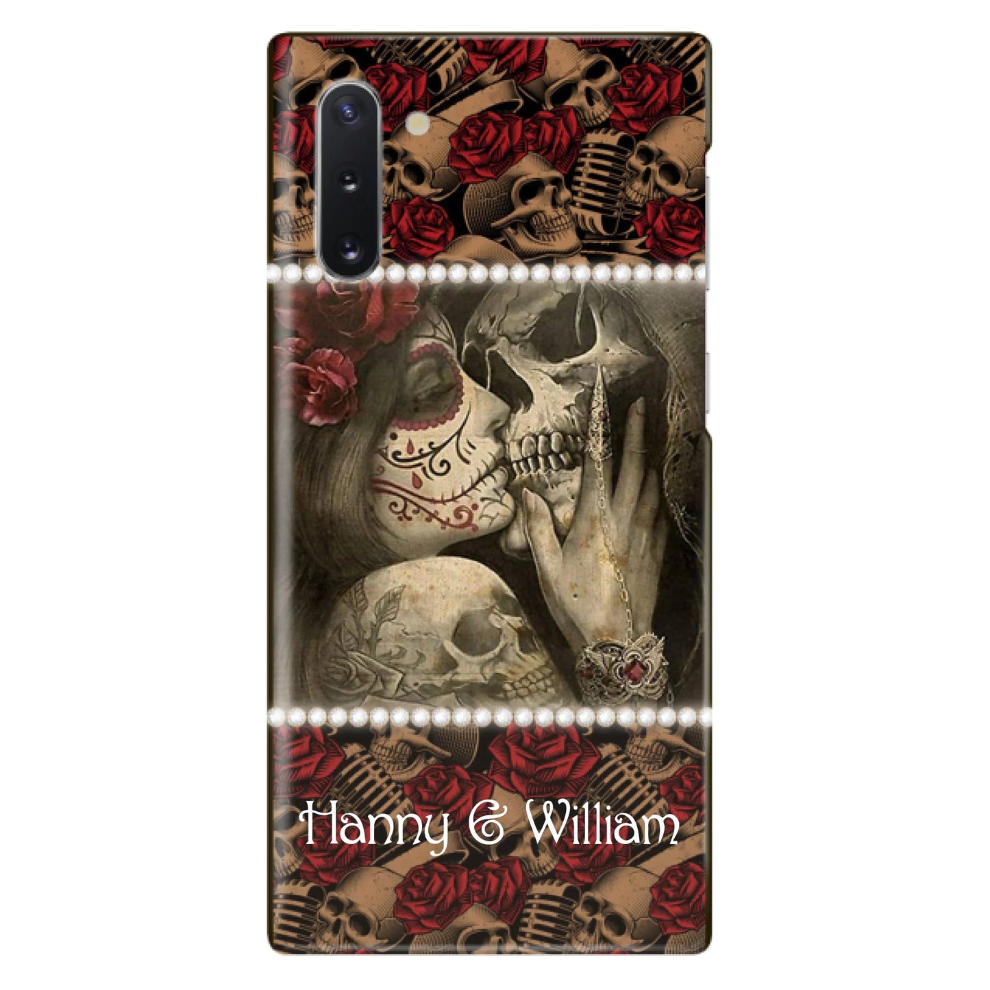Custom Personalized Skull Phone Case - Phone Case For iPhone, Samsung and Xiaomi