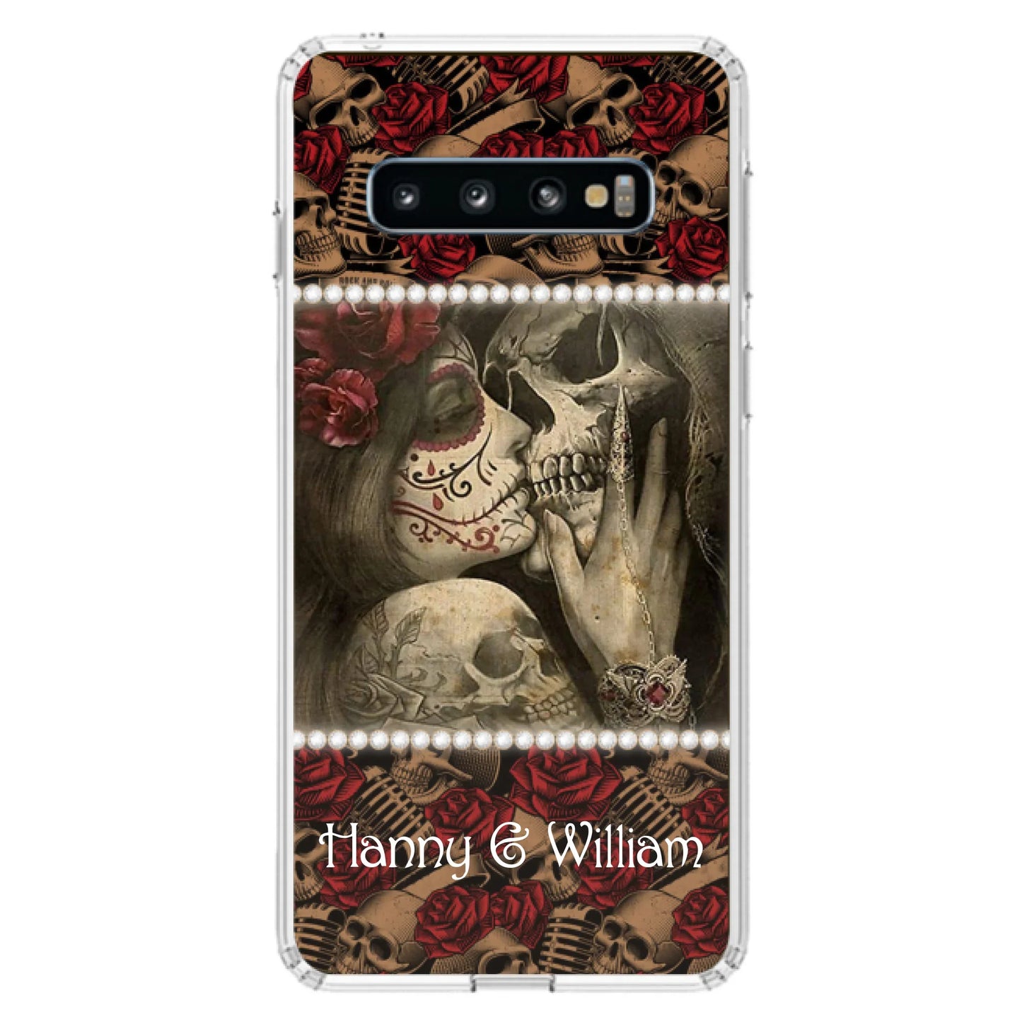 Custom Personalized Skull Phone Case - Phone Case For iPhone, Samsung and Xiaomi
