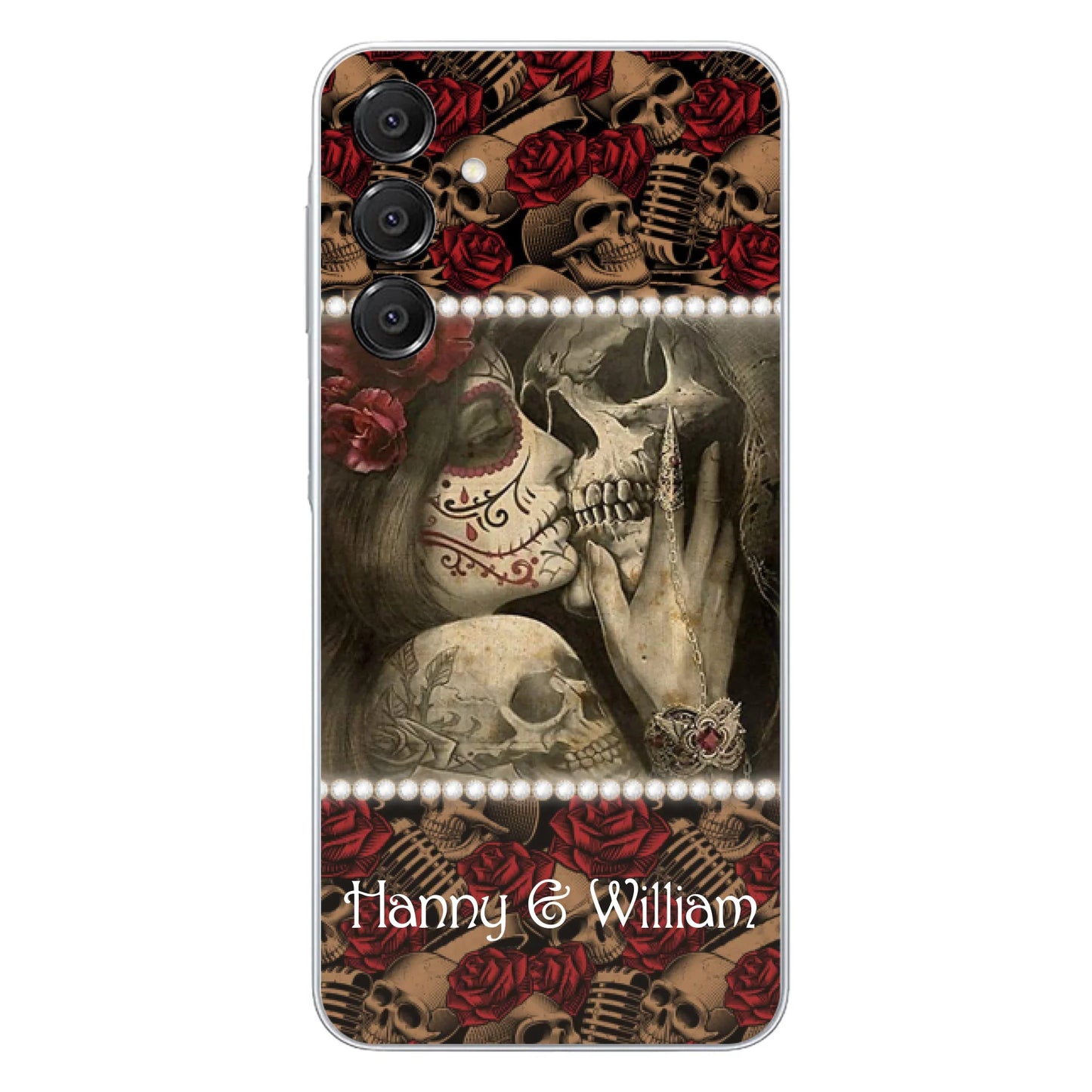Custom Personalized Skull Phone Case - Phone Case For iPhone, Samsung and Xiaomi