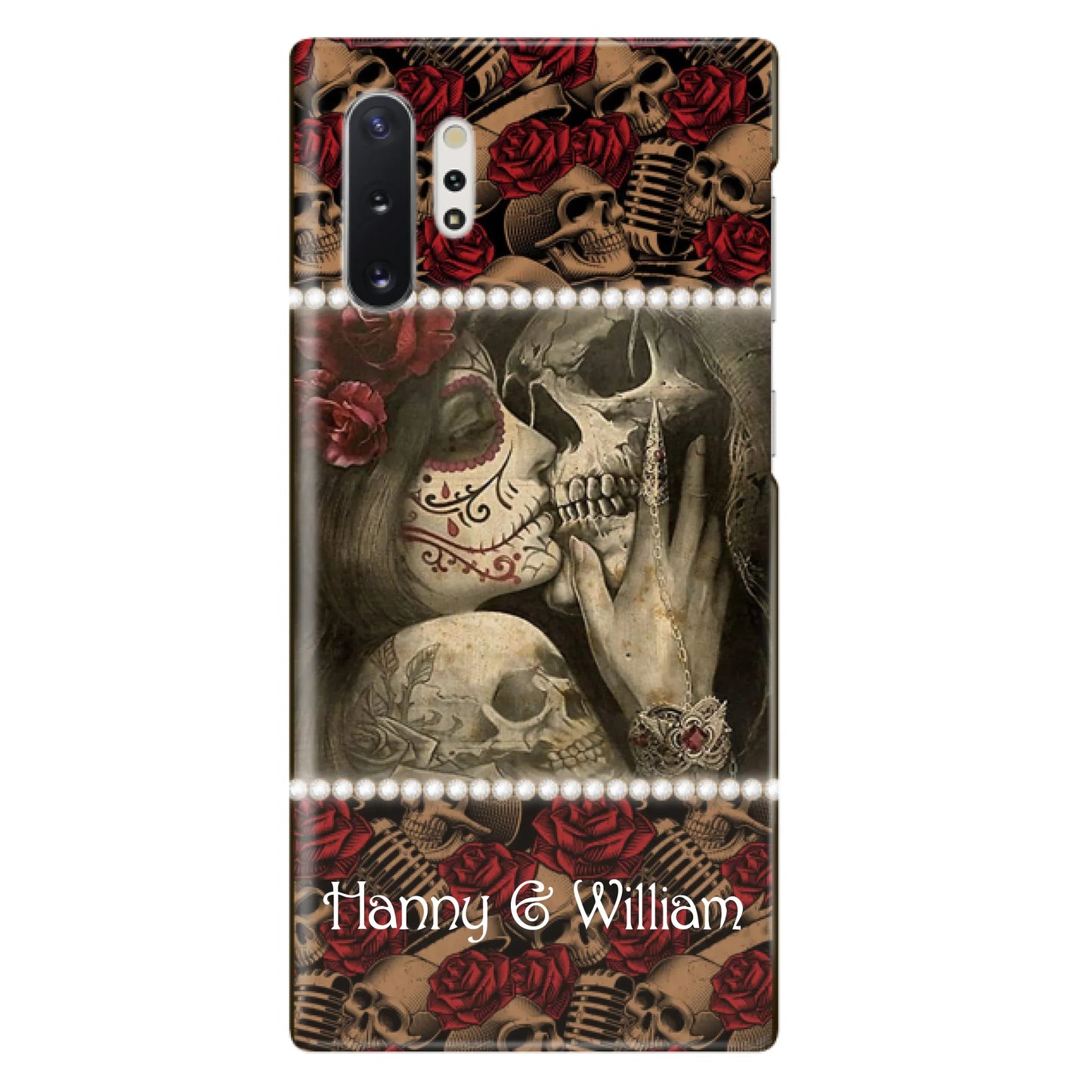 Custom Personalized Skull Phone Case - Phone Case For iPhone, Samsung and Xiaomi