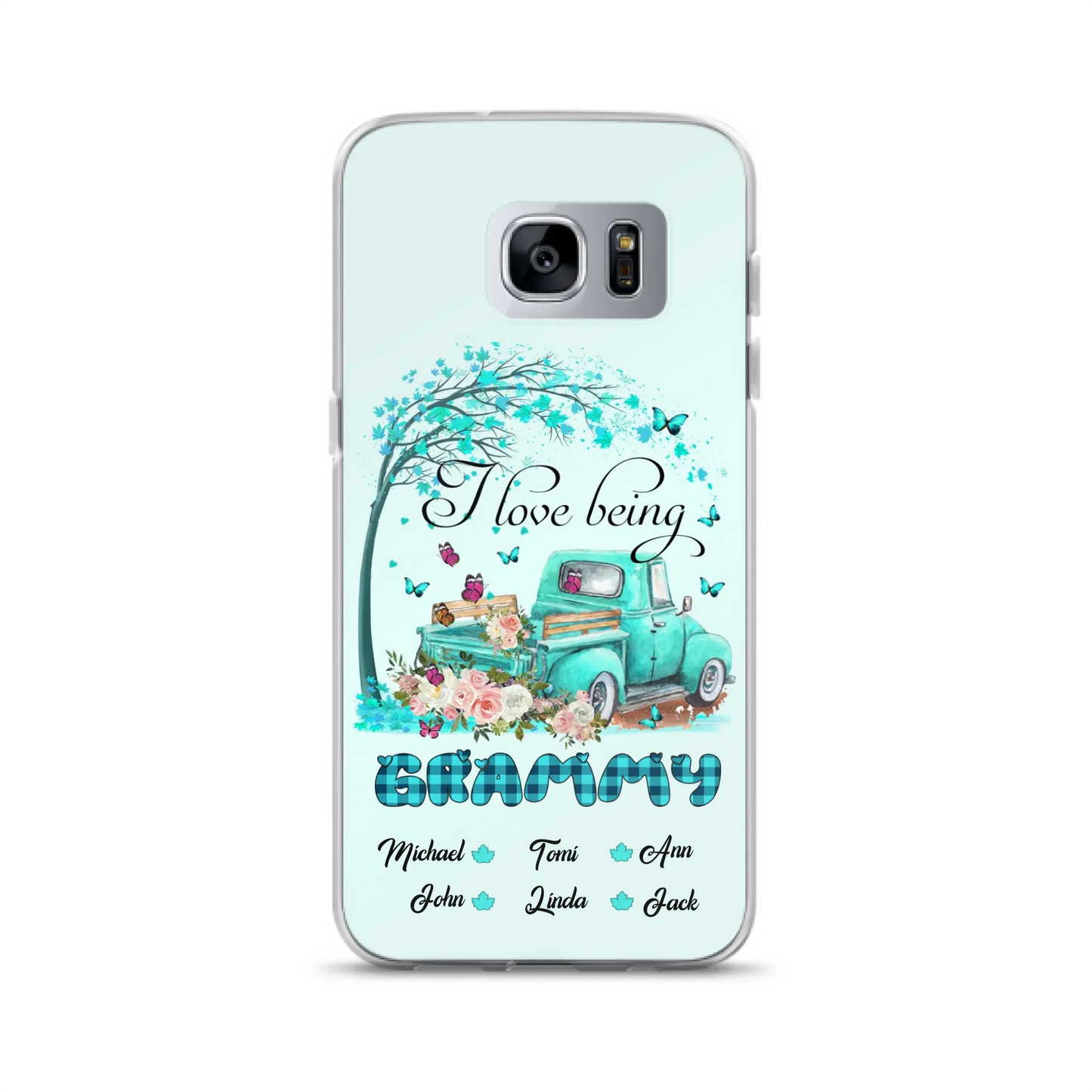 Custom Personalized Phone Case - I Love Being Grandma - R5OIKQ