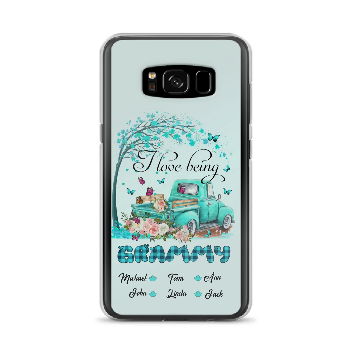 Custom Personalized Phone Case - I Love Being Grandma - R5OIKQ