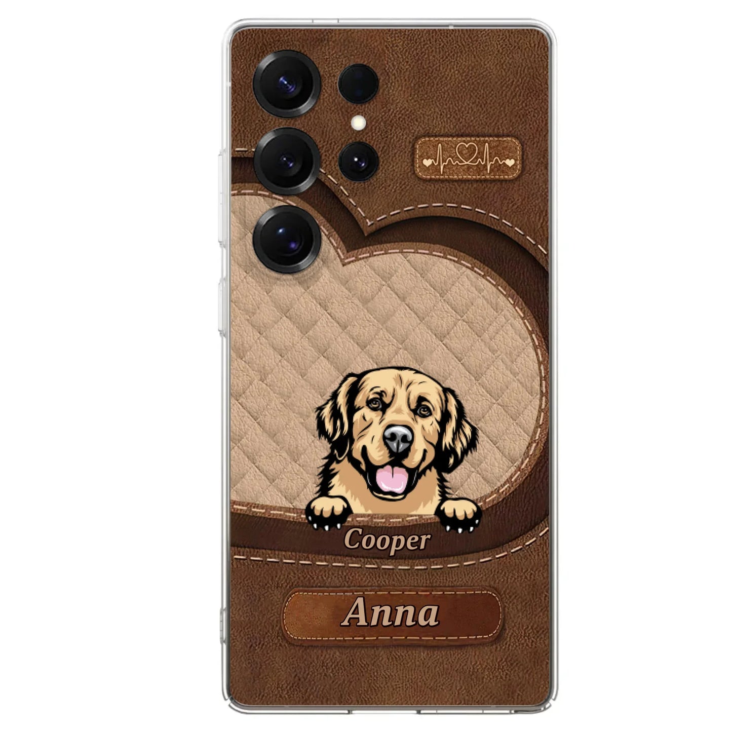 Custom Personalized Dog Phone Case - Gift Idea For Dog Lovers - Case For iPhone And Samsung