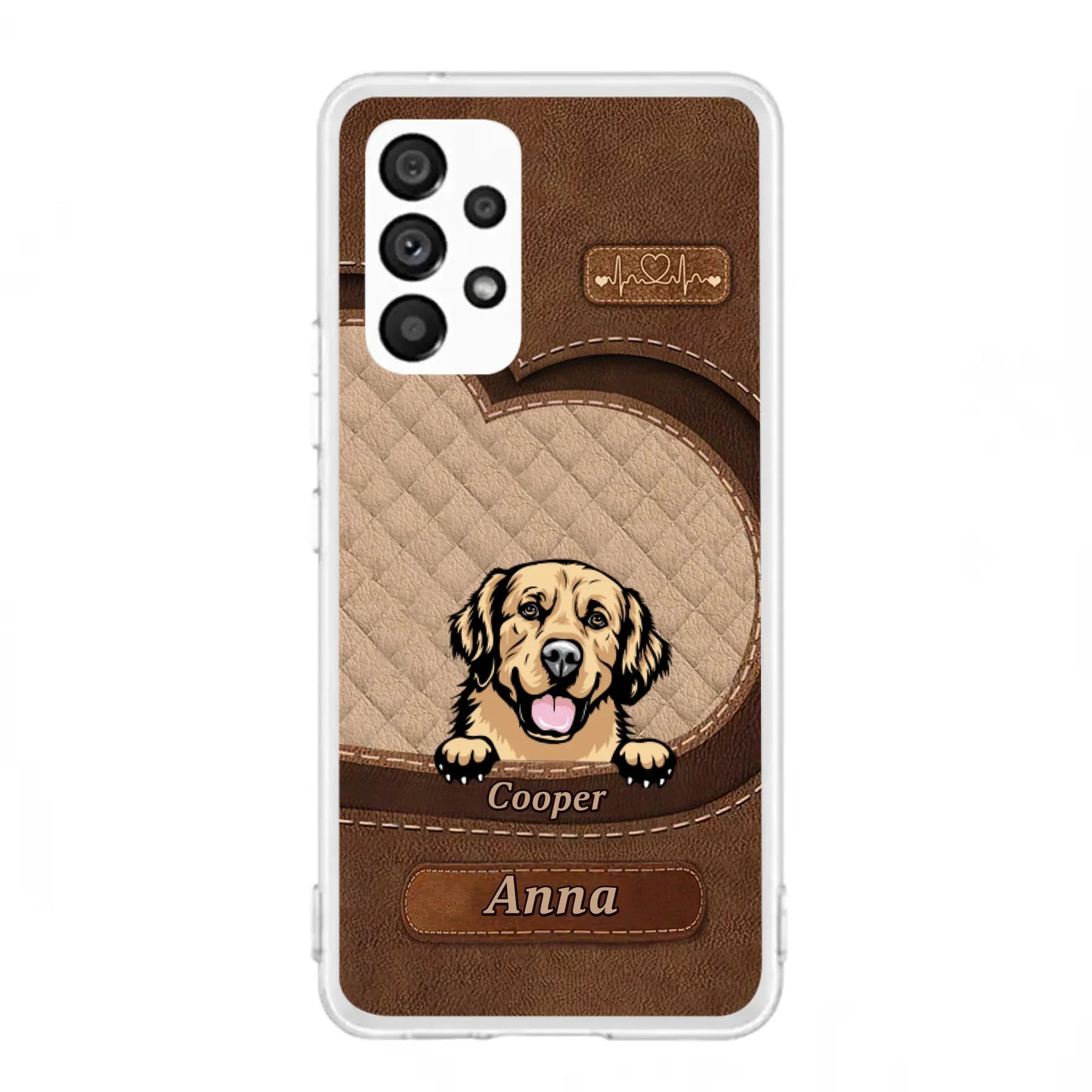Custom Personalized Dog Phone Case - Gift Idea For Dog Lovers - Case For iPhone And Samsung