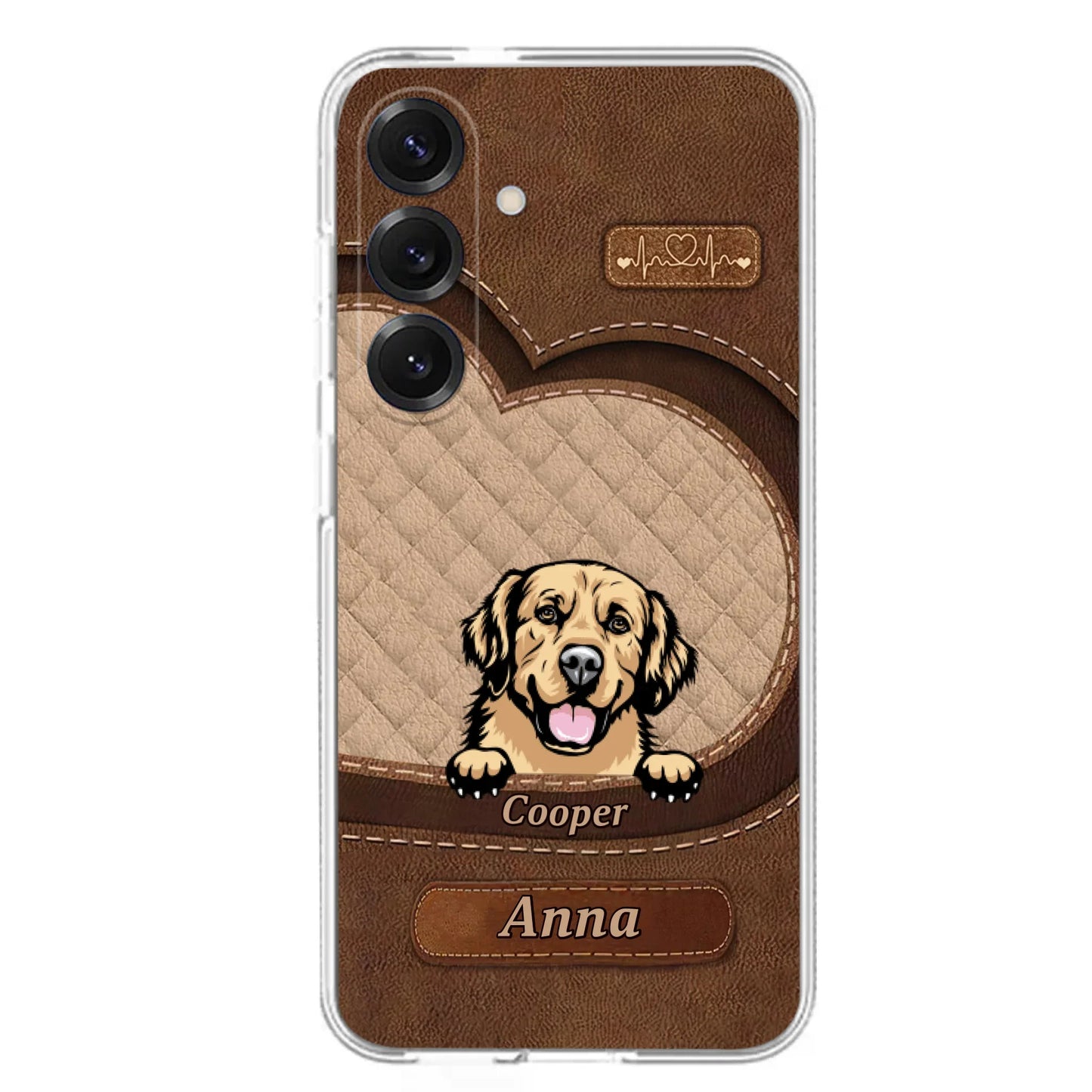 Custom Personalized Dog Phone Case - Gift Idea For Dog Lovers - Case For iPhone And Samsung