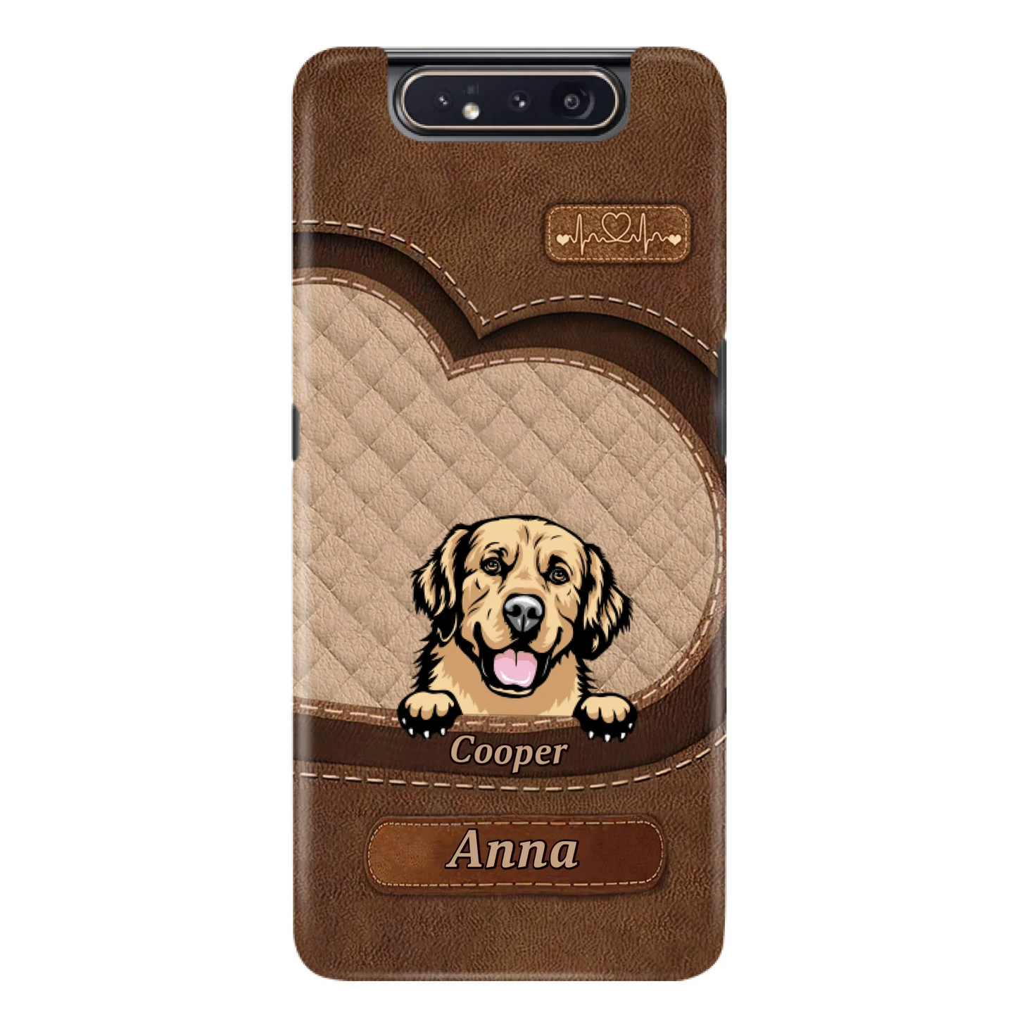 Custom Personalized Dog Phone Case - Gift Idea For Dog Lovers - Case For iPhone And Samsung