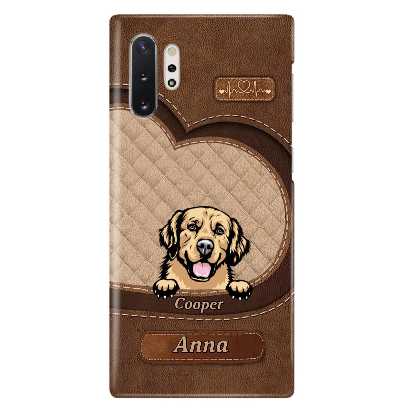 Custom Personalized Dog Phone Case - Gift Idea For Dog Lovers - Case For iPhone And Samsung