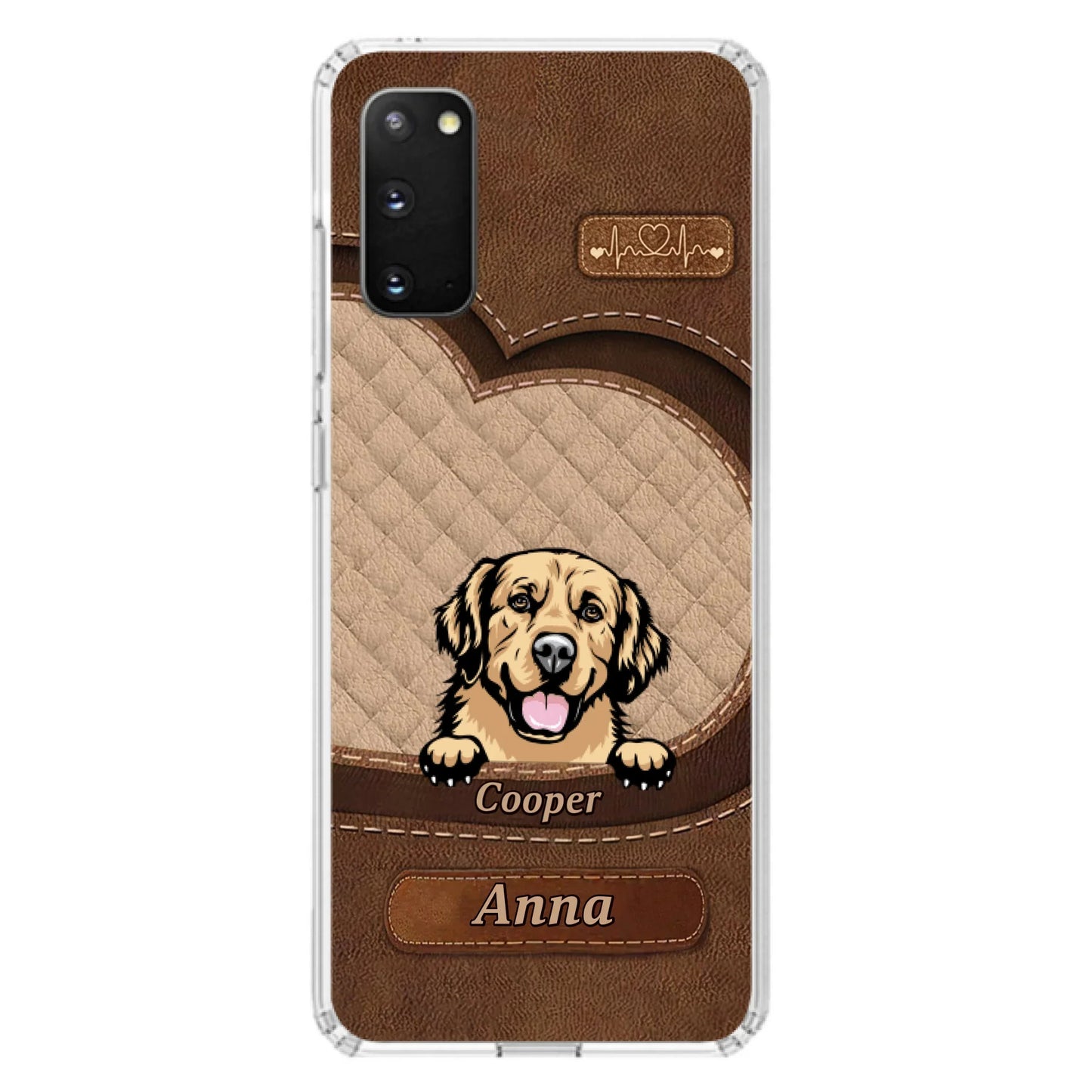 Custom Personalized Dog Phone Case - Gift Idea For Dog Lovers - Case For iPhone And Samsung