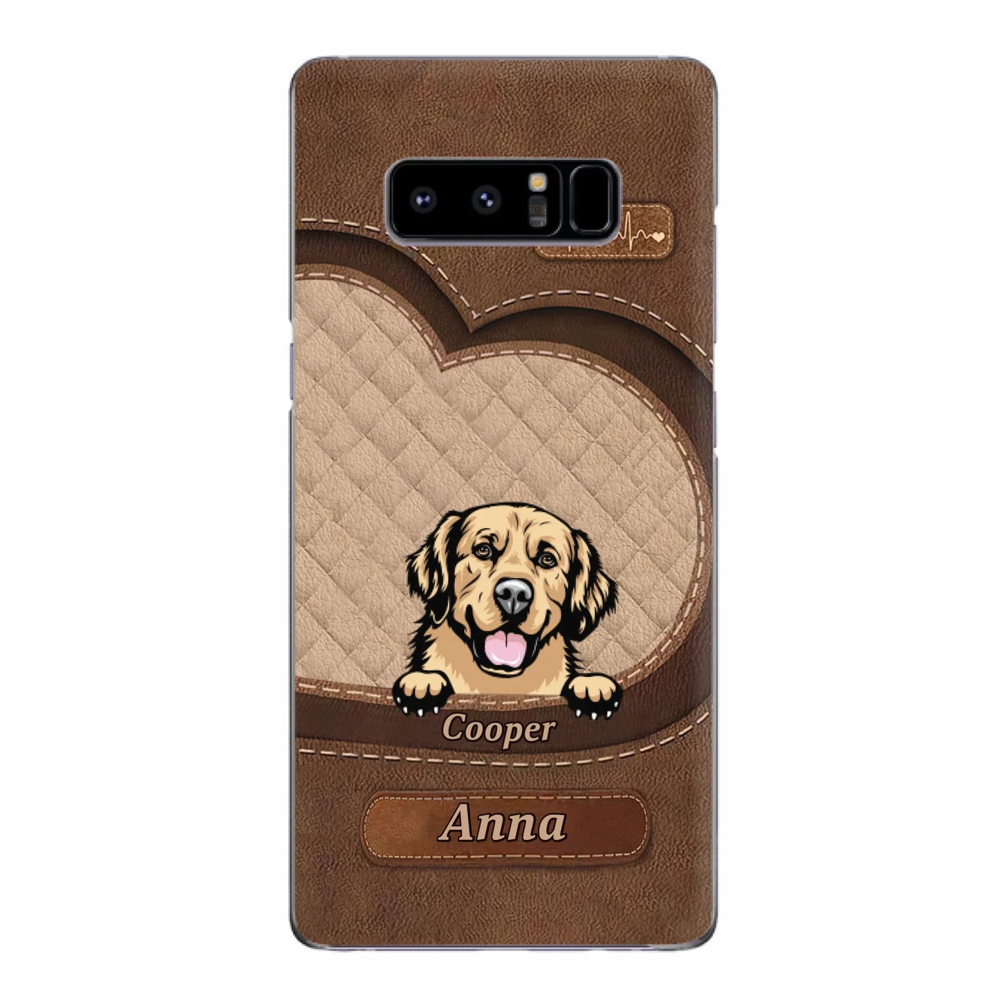 Custom Personalized Dog Phone Case - Gift Idea For Dog Lovers - Case For iPhone And Samsung