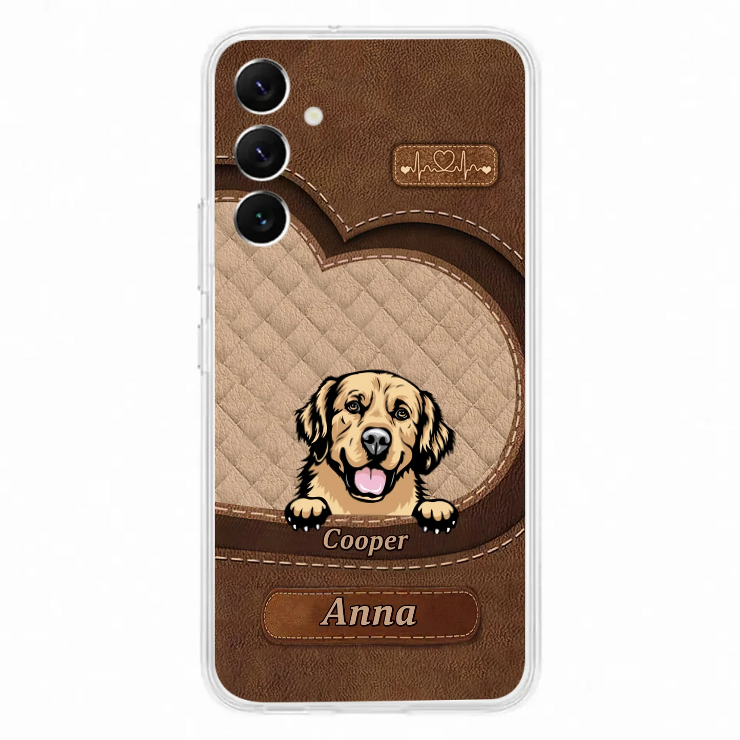 Custom Personalized Dog Phone Case - Gift Idea For Dog Lovers - Case For iPhone And Samsung