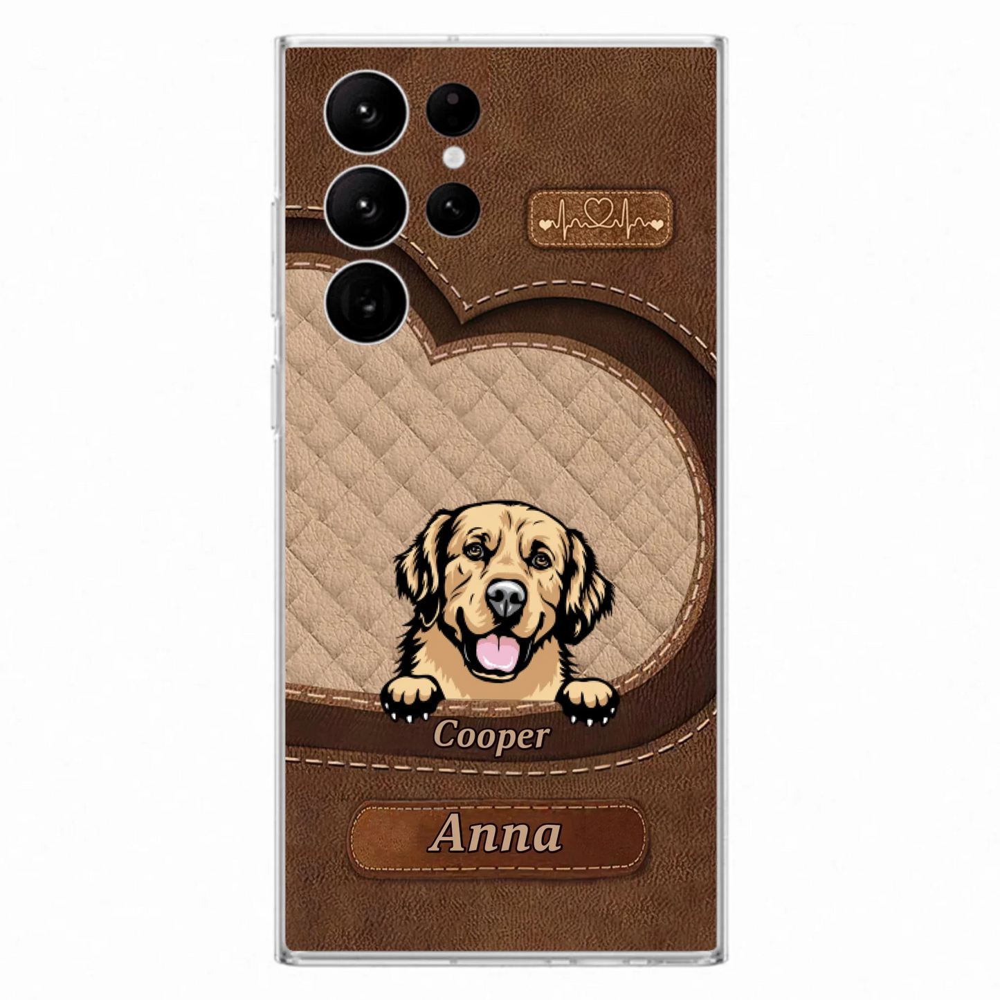 Custom Personalized Dog Phone Case - Gift Idea For Dog Lovers - Case For iPhone And Samsung