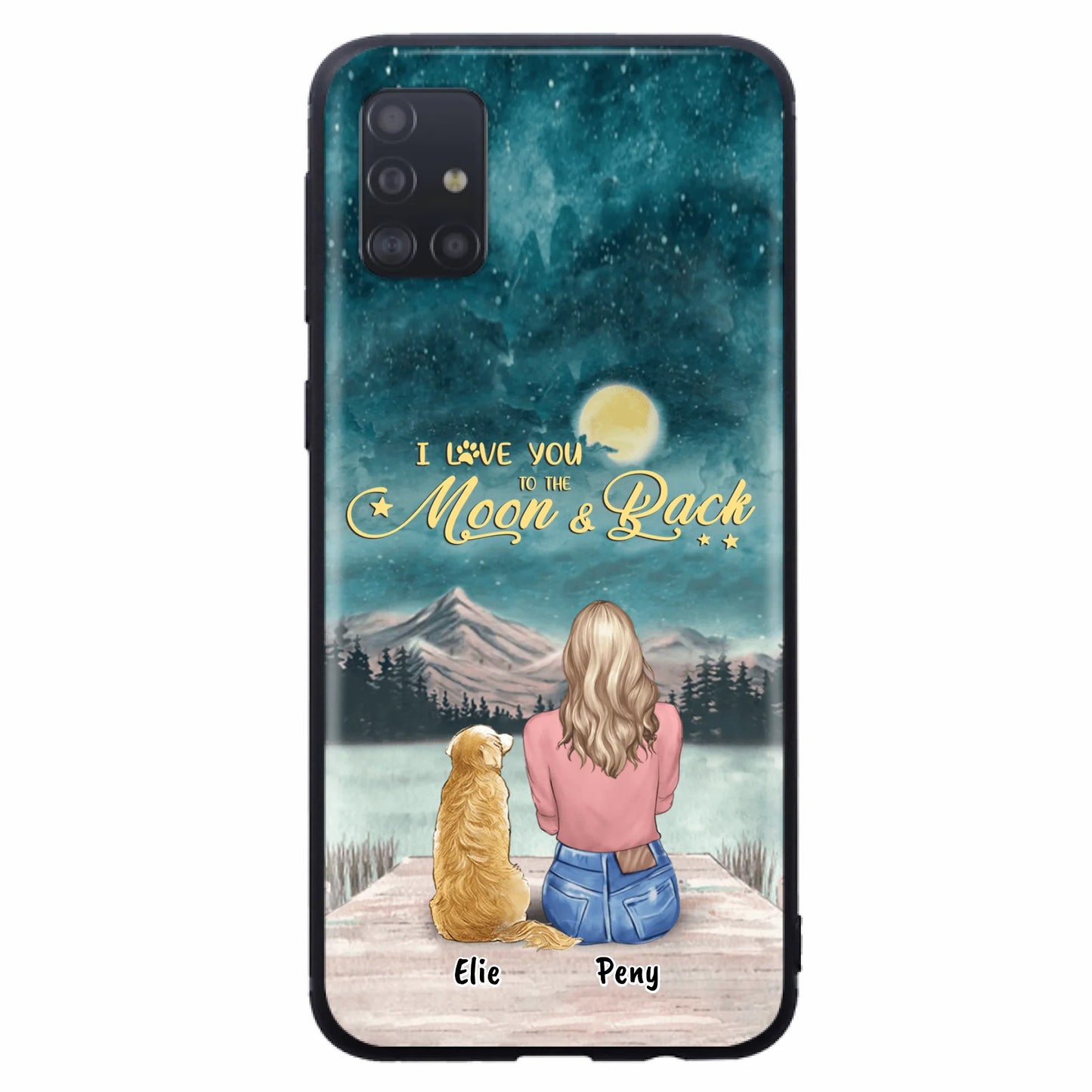 Personalized Pet Mom Phone Case - up to 4 Pets - FD19NO