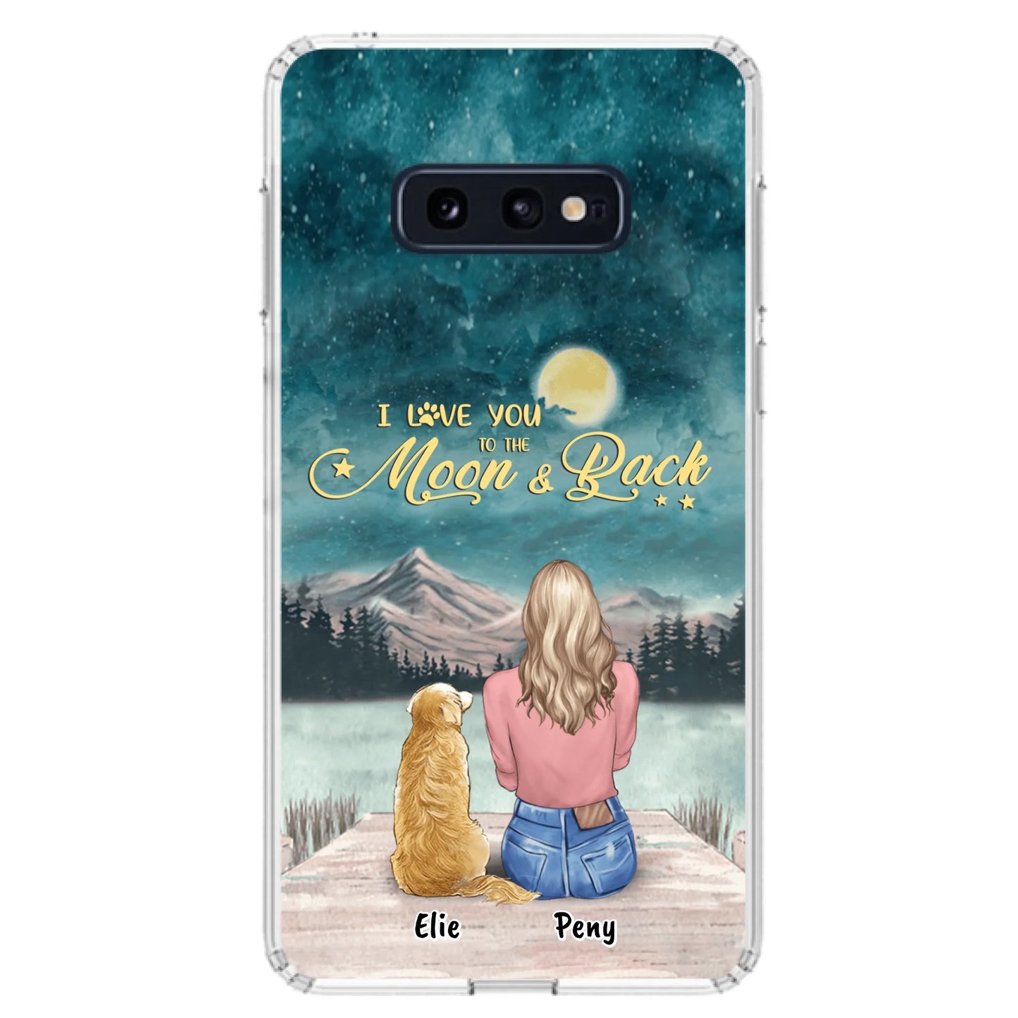 Personalized Pet Mom Phone Case - up to 4 Pets - FD19NO