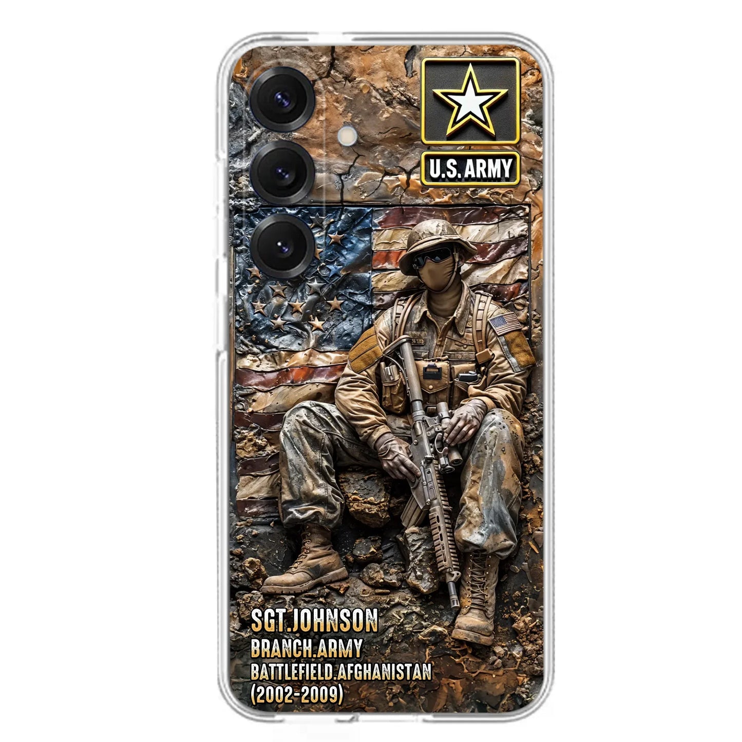 Custom Personalized Veteran Phone Case For iPhone/ Samsung - Veteran Gift Idea