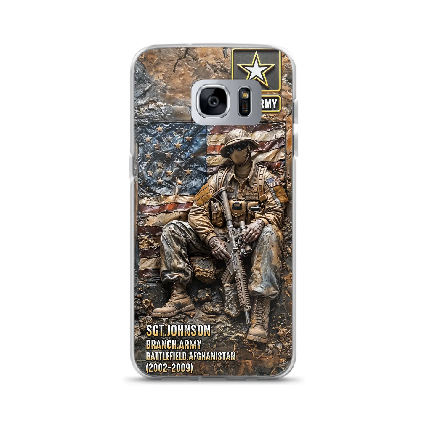 Custom Personalized Veteran Phone Case For iPhone/ Samsung - Veteran Gift Idea