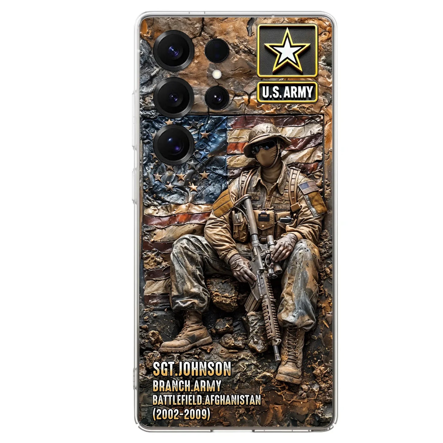 Custom Personalized Veteran Phone Case For iPhone/ Samsung - Veteran Gift Idea
