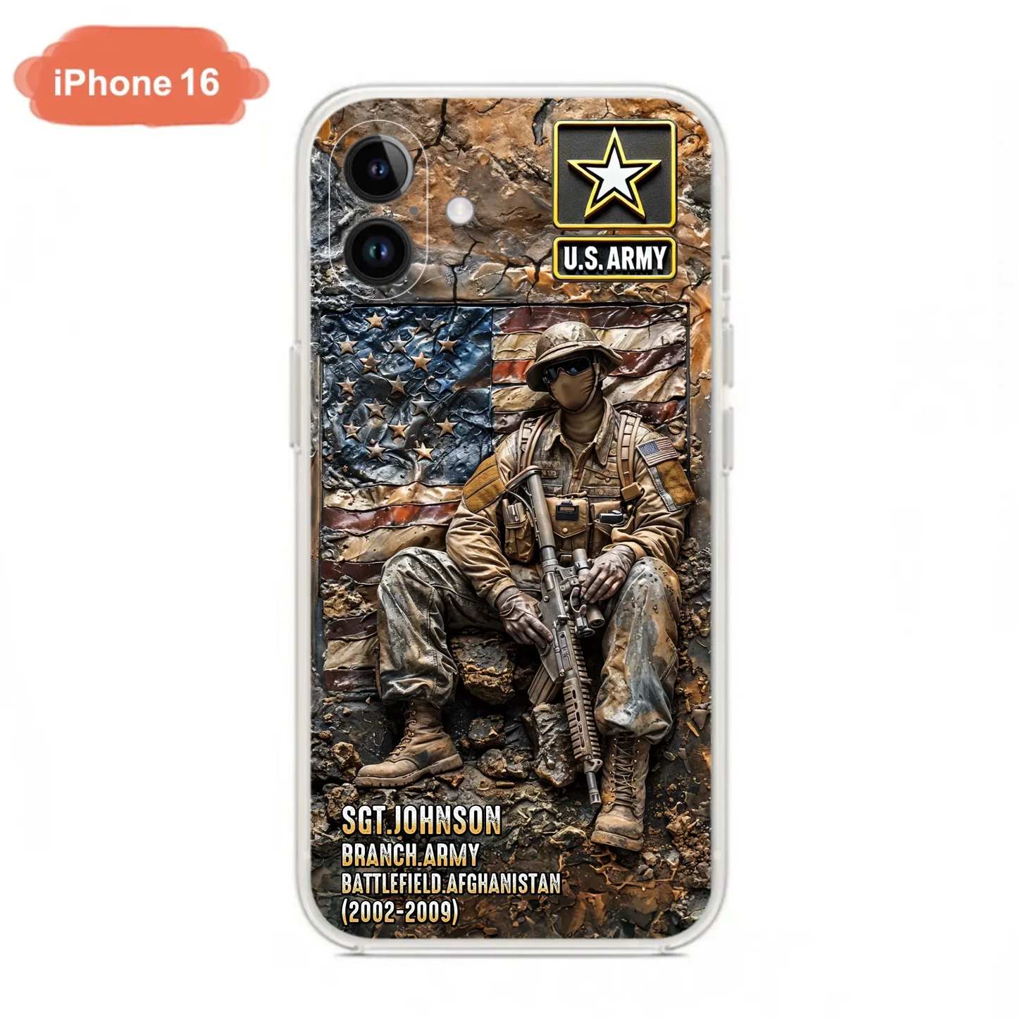 Custom Personalized Veteran Phone Case For iPhone/ Samsung - Veteran Gift Idea