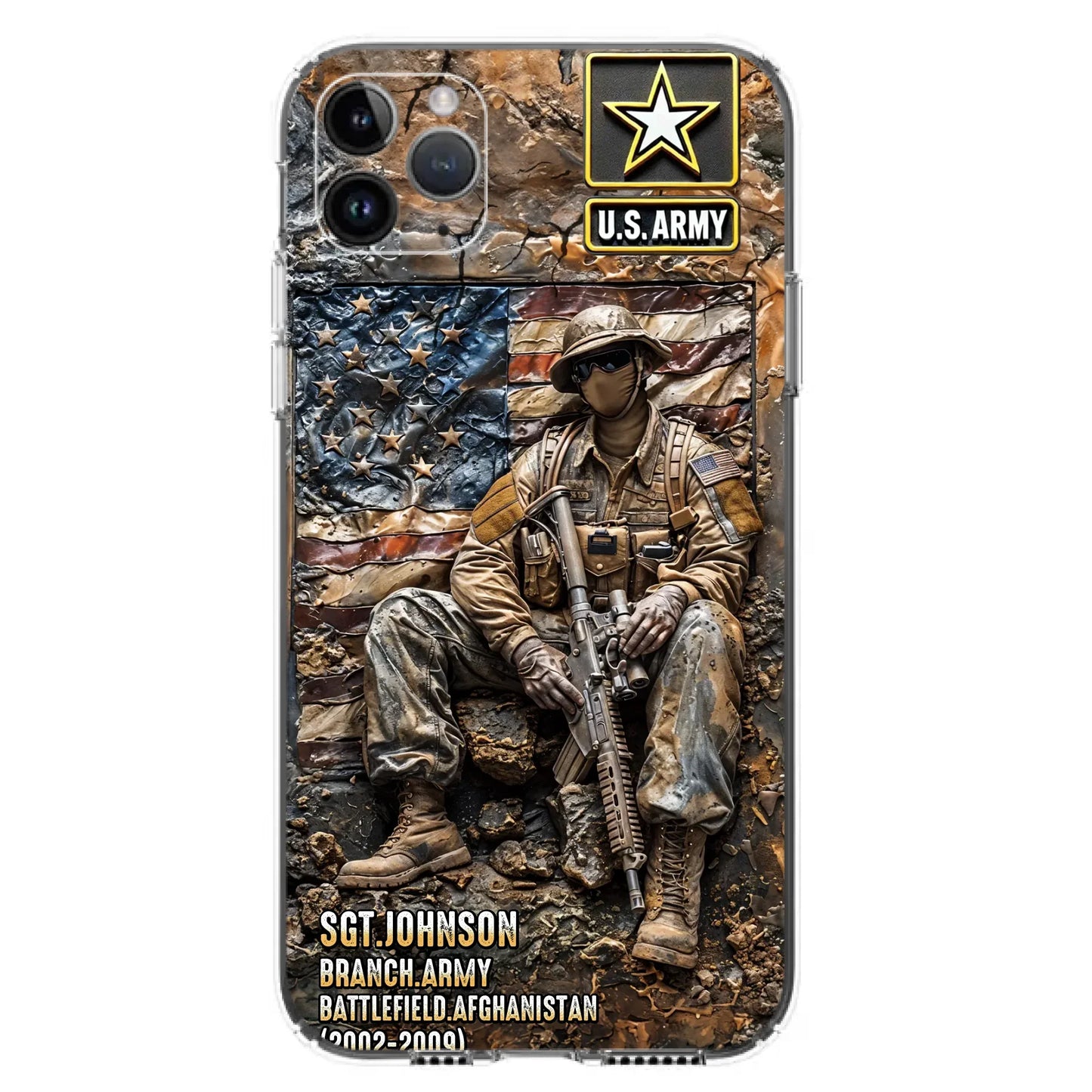 Custom Personalized Veteran Phone Case For iPhone/ Samsung - Veteran Gift Idea