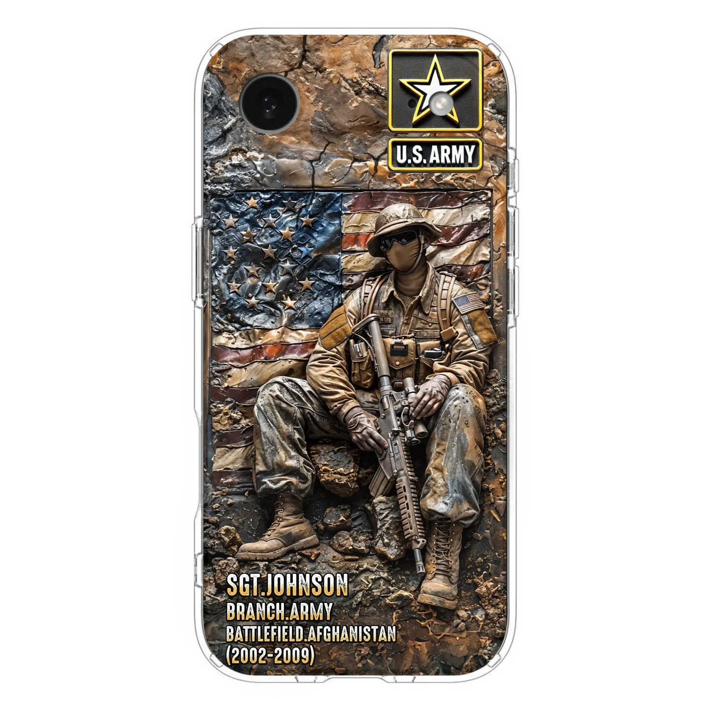 Custom Personalized Veteran Phone Case For iPhone/ Samsung - Veteran Gift Idea