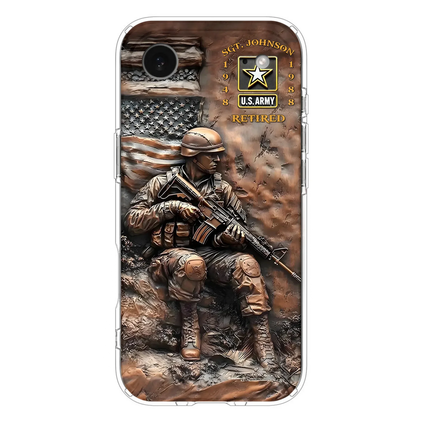Custom Personalized Veteran Phone Case - Gift Idea For Veteran - Case For iPhone/ Samsung
