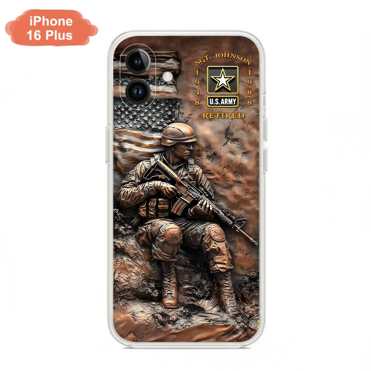 Custom Personalized Veteran Phone Case - Gift Idea For Veteran - Case For iPhone/ Samsung