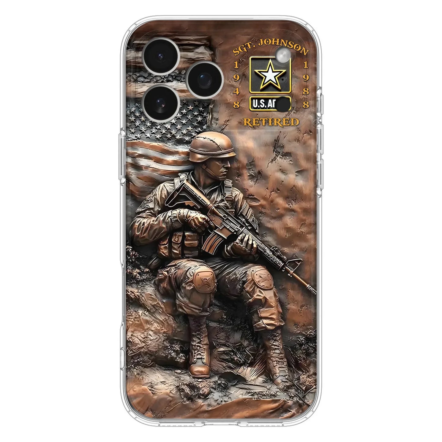 Custom Personalized Veteran Phone Case - Gift Idea For Veteran - Case For iPhone/ Samsung