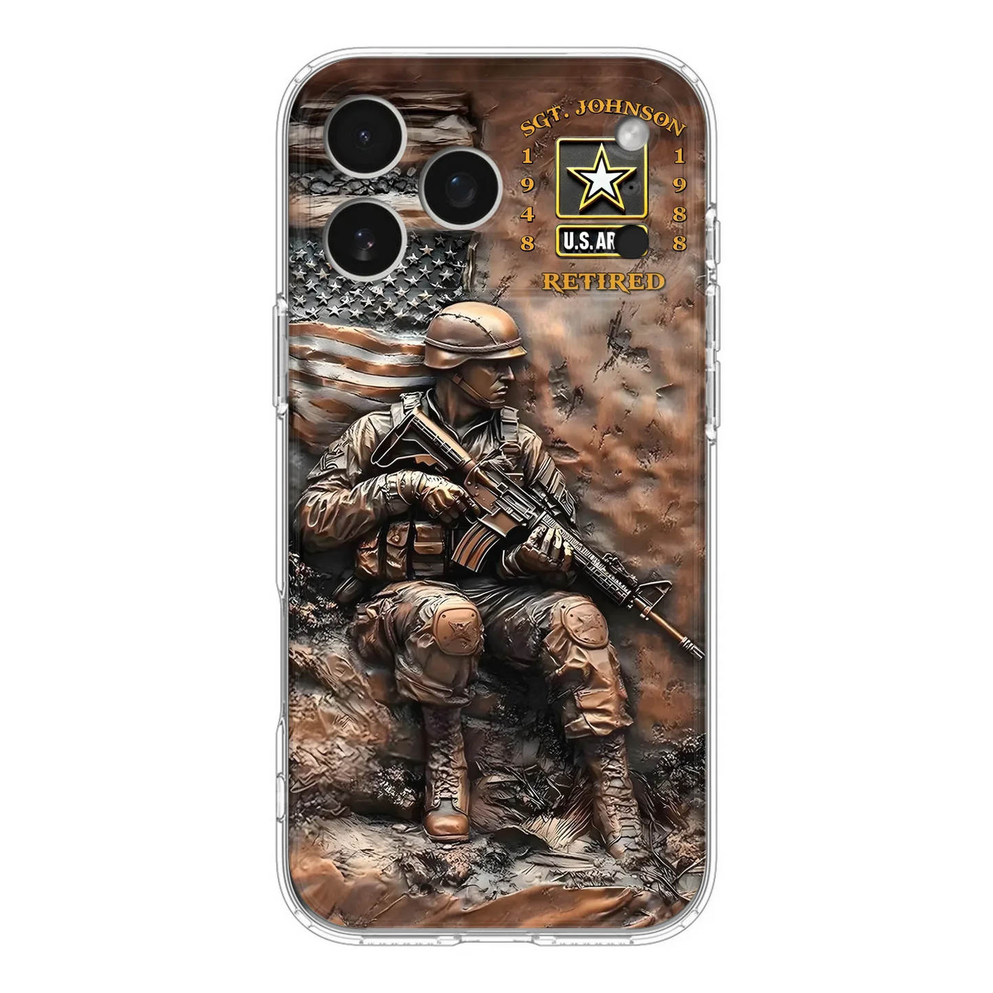 Custom Personalized Veteran Phone Case - Gift Idea For Veteran - Case For iPhone/ Samsung