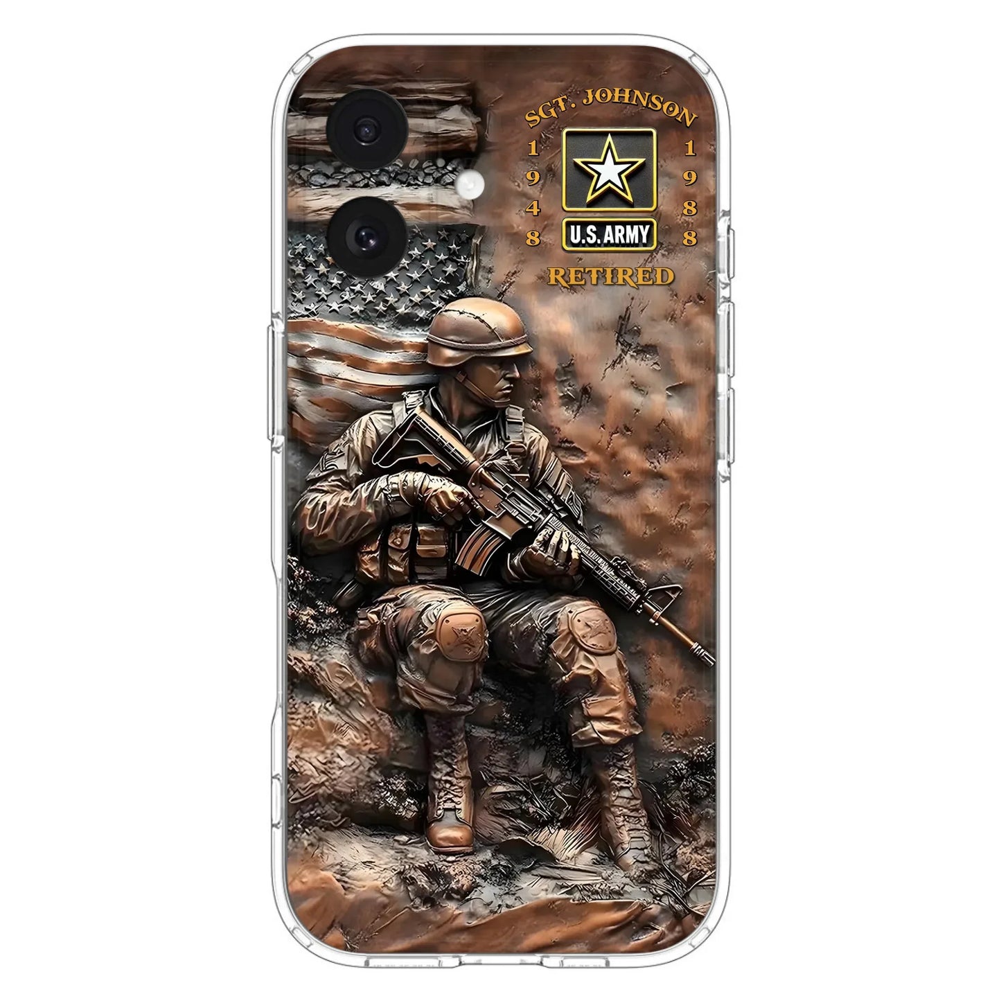 Custom Personalized Veteran Phone Case - Gift Idea For Veteran - Case For iPhone/ Samsung