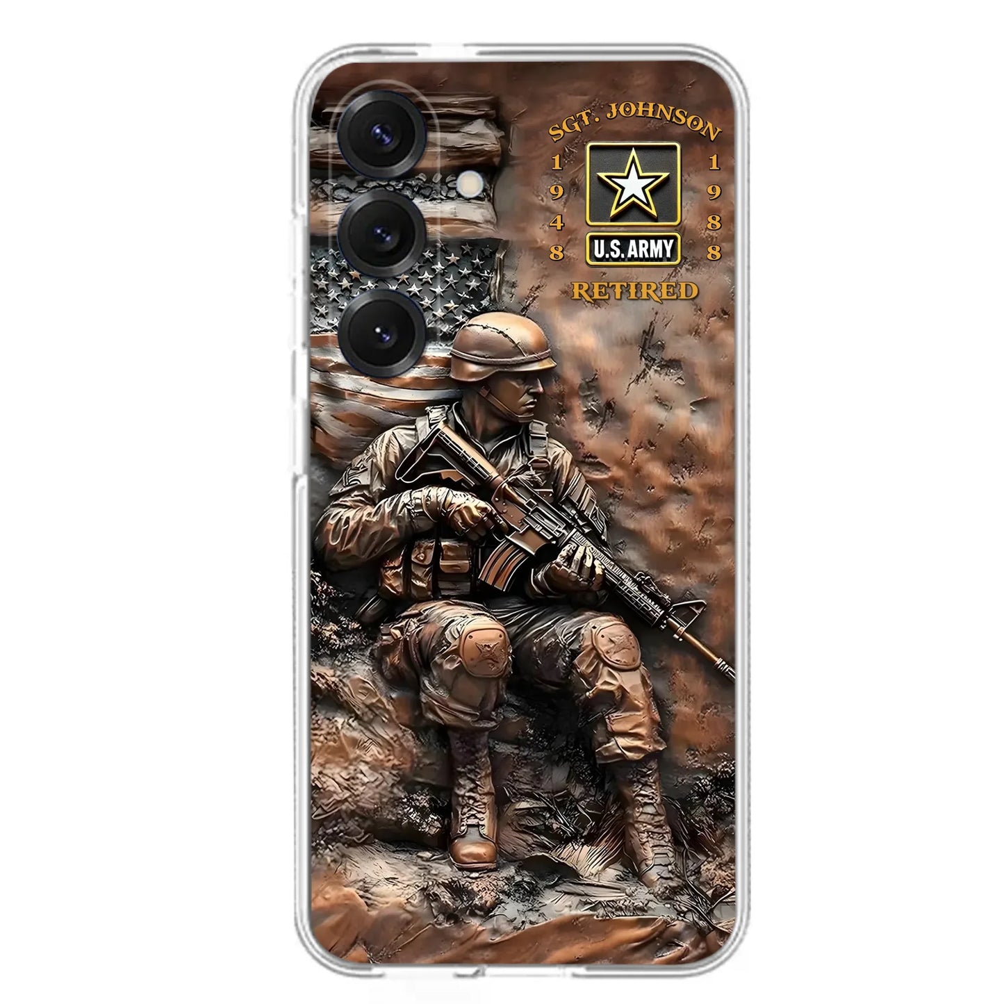 Custom Personalized Veteran Phone Case - Gift Idea For Veteran - Case For iPhone/ Samsung