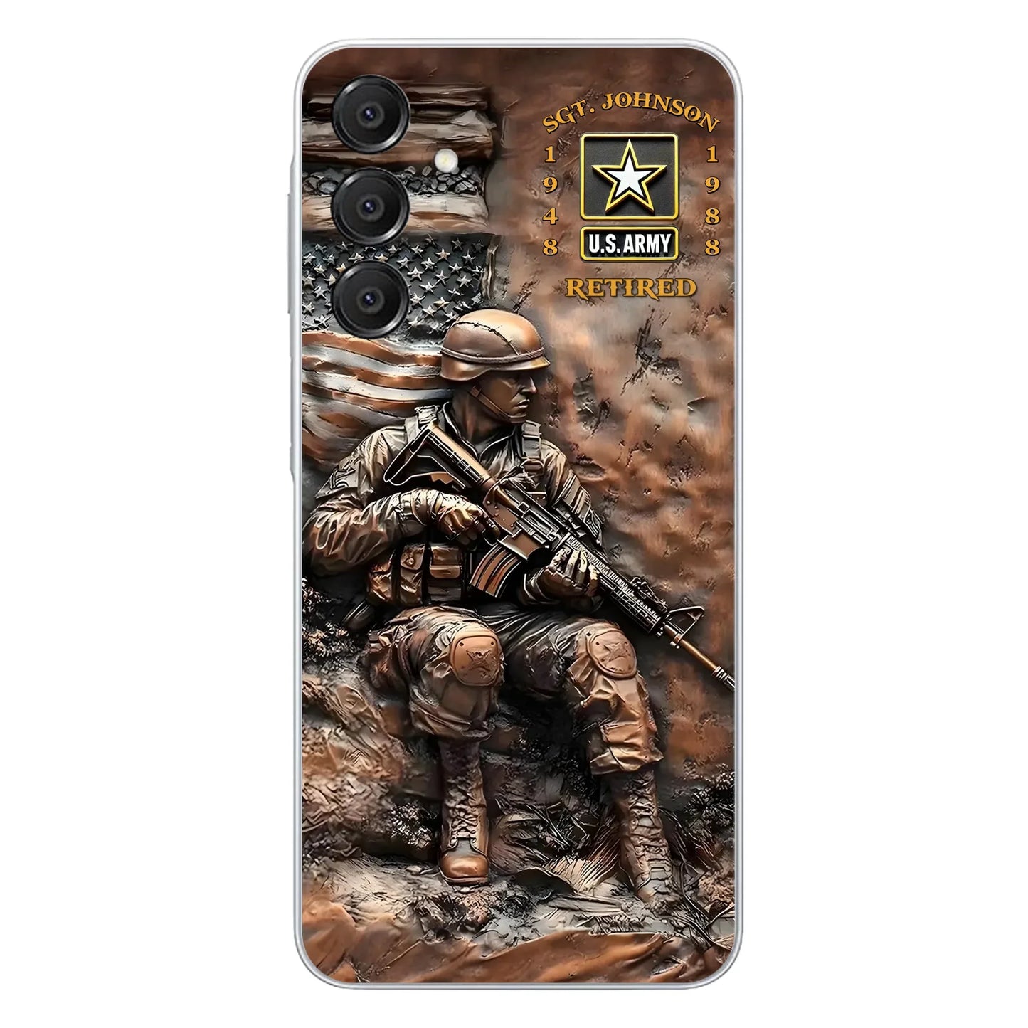 Custom Personalized Veteran Phone Case - Gift Idea For Veteran - Case For iPhone/ Samsung
