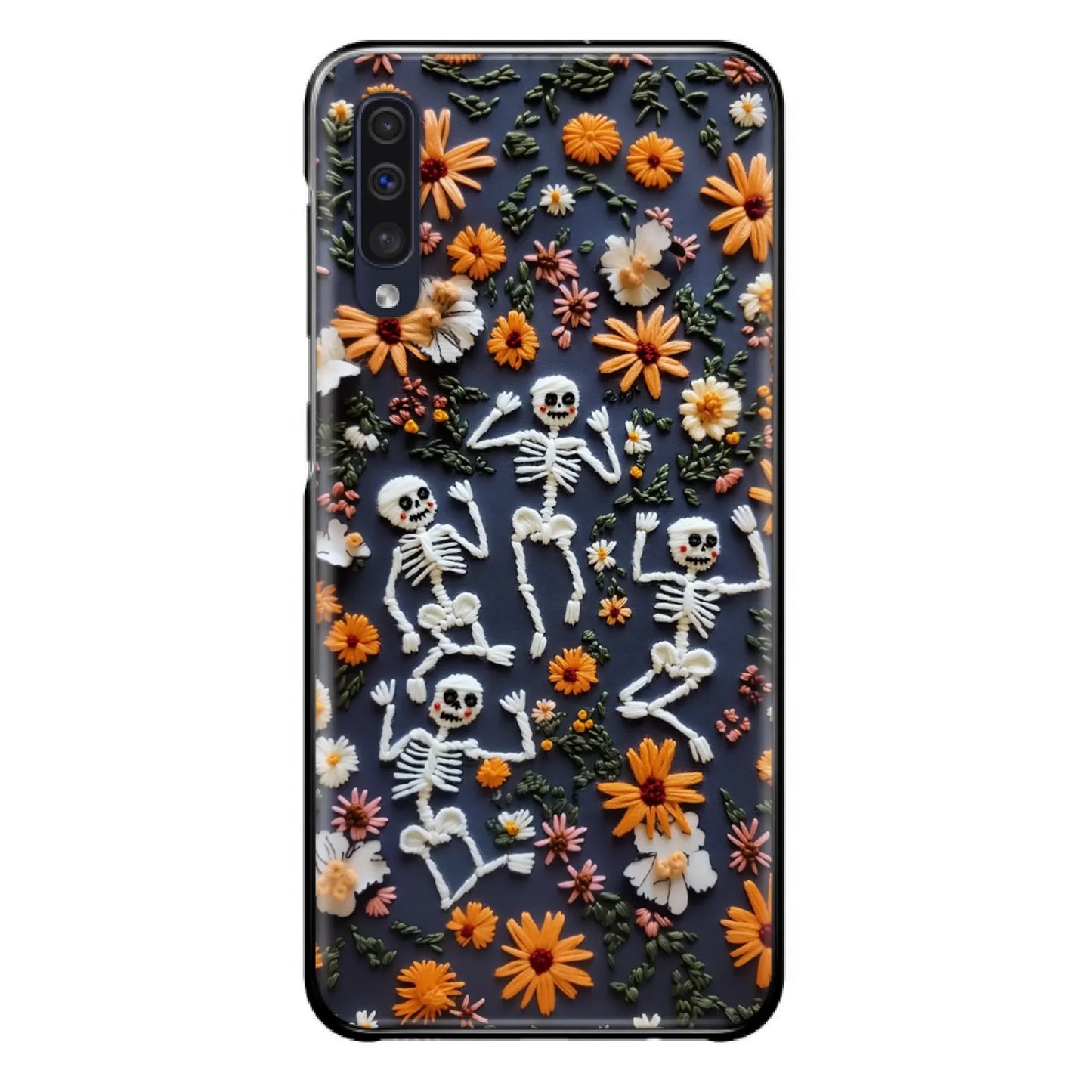 Custom Personalized 3D Skeleton Phone Case - Halloween Gift Idea - Case For iPhone/ Samsung