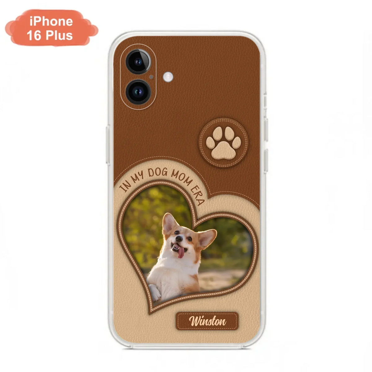 Custom Personalized In My Dog Mom Era Phone Case - Upload Photo - Gift Idea For Dog Lover/ Mother's Day - Case For iPhone/ Samsung