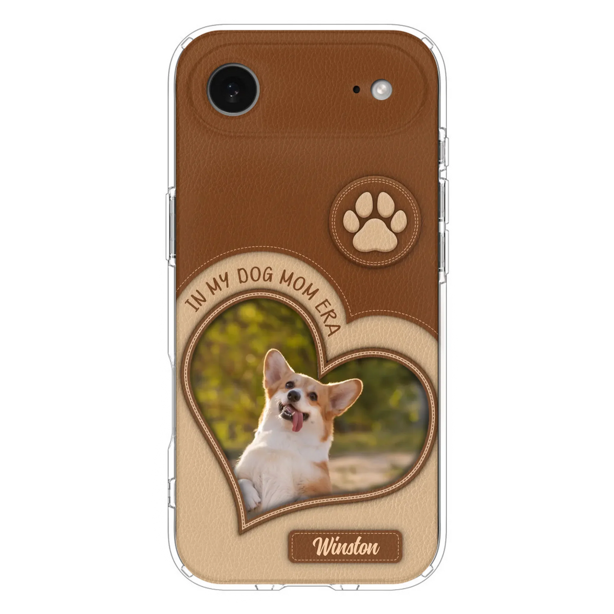 Custom Personalized In My Dog Mom Era Phone Case - Upload Photo - Gift Idea For Dog Lover/ Mother's Day - Case For iPhone/ Samsung