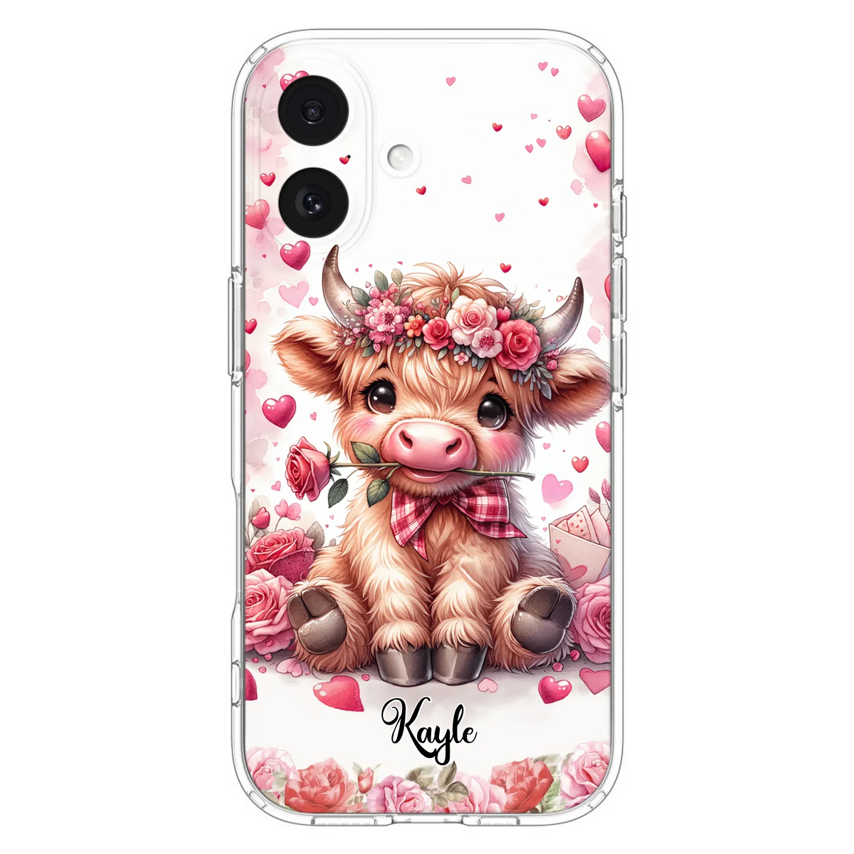 Lovely Highland Phone Case - Gift Idea For Birthday/Valentine's Day - Case For iPhone, Samsung