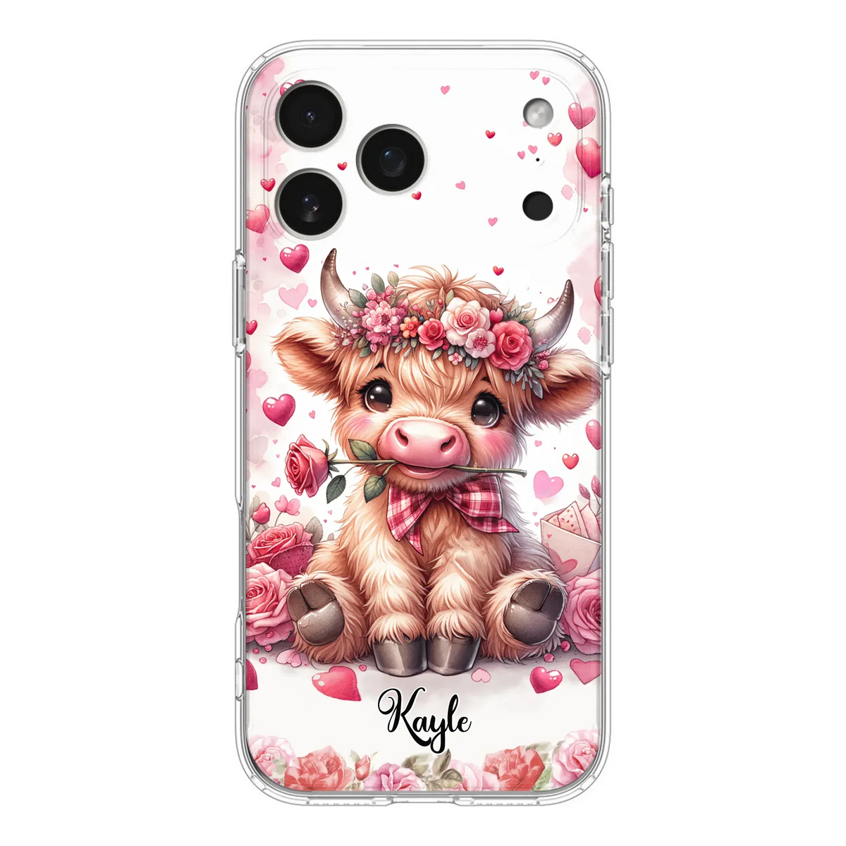 Lovely Highland Phone Case - Gift Idea For Birthday/Valentine's Day - Case For iPhone, Samsung