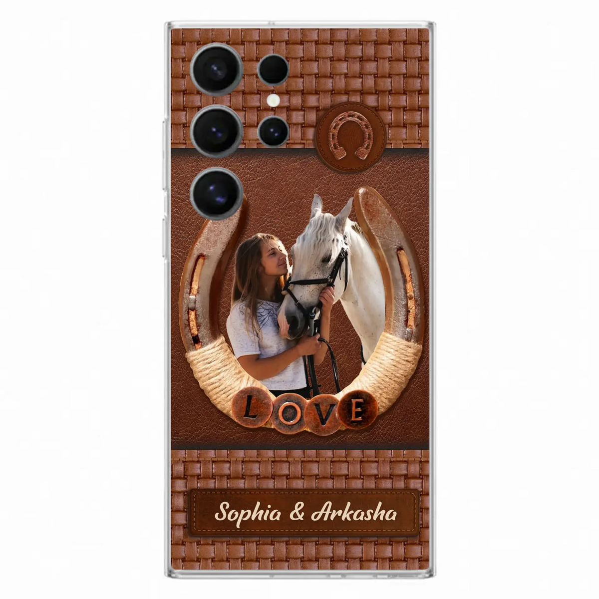 Custom Personalized Horse Phone Case - Upload Photo - Gift Idea Horse Lover - Case For iPhone And Samsung