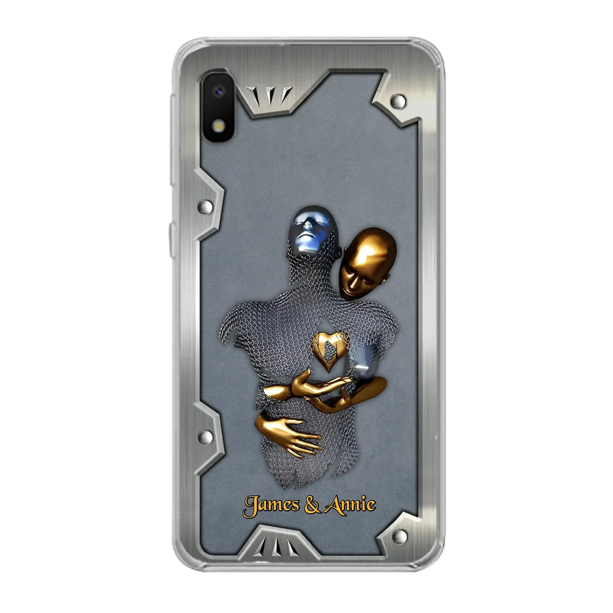 Custom Personalized Couple Phone Case - Gift Idea For Couple/ Valentines Day - Case For iPhone/ Samsung