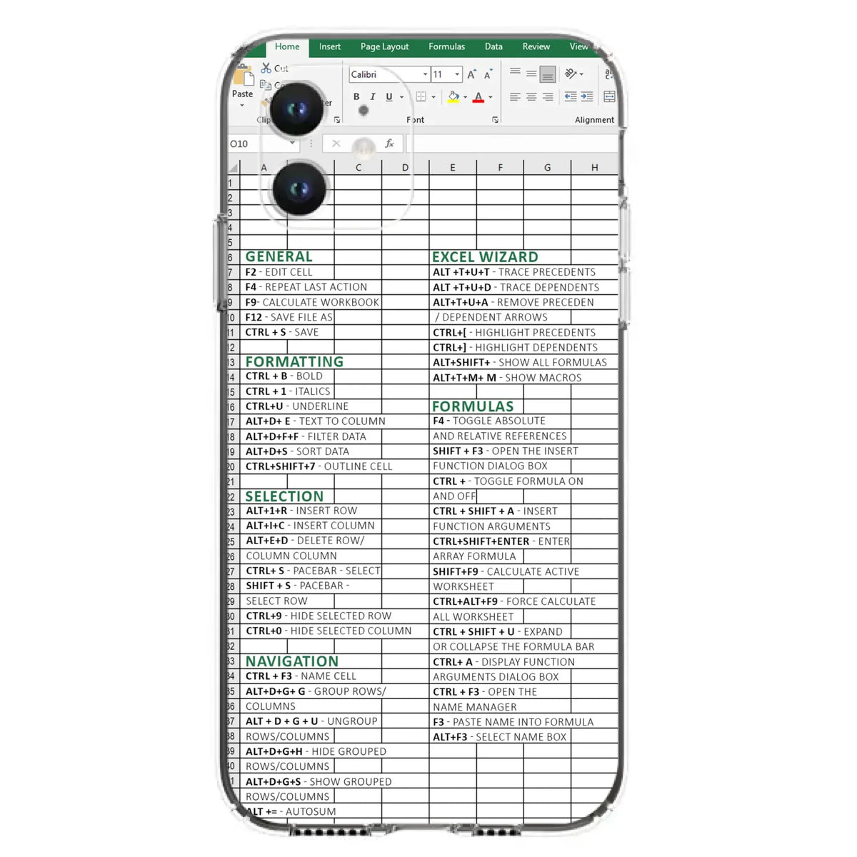 Personalized Excel Phone Case - Gift Idea For Excel Lovers - Cases For iPhone/Samsung