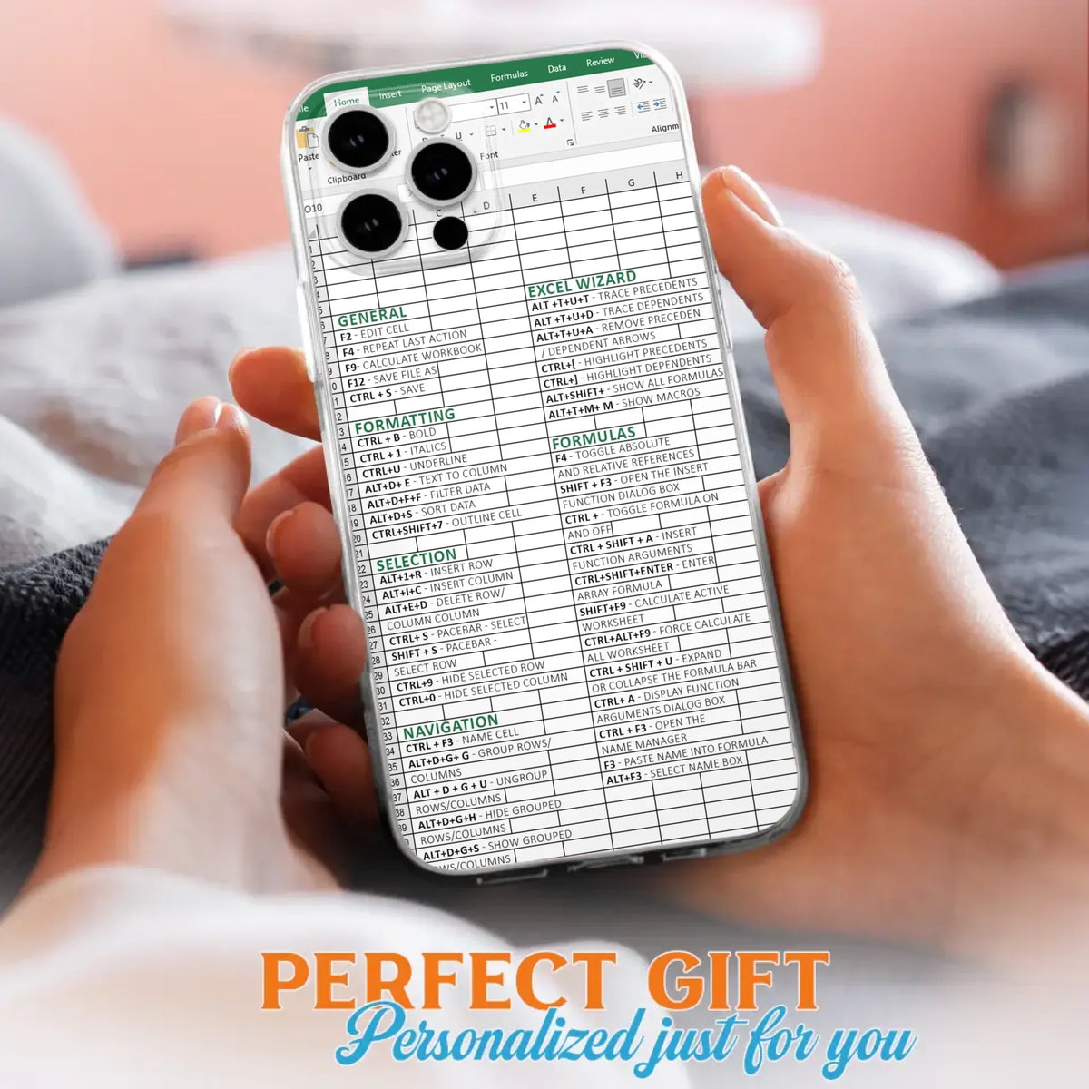 Personalized Excel Phone Case - Gift Idea For Excel Lovers - Cases For iPhone/Samsung