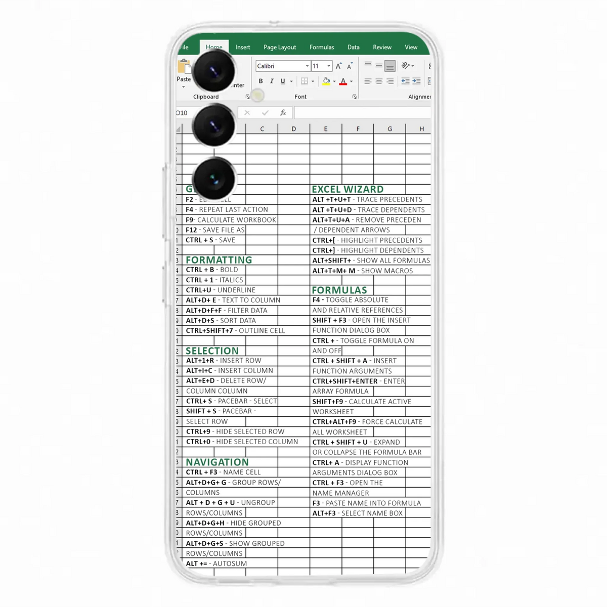 Personalized Excel Phone Case - Gift Idea For Excel Lovers - Cases For iPhone/Samsung