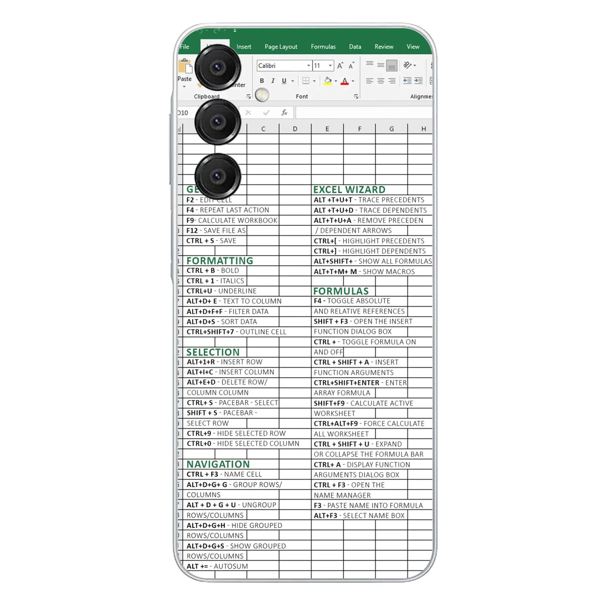 Personalized Excel Phone Case - Gift Idea For Excel Lovers - Cases For iPhone/Samsung