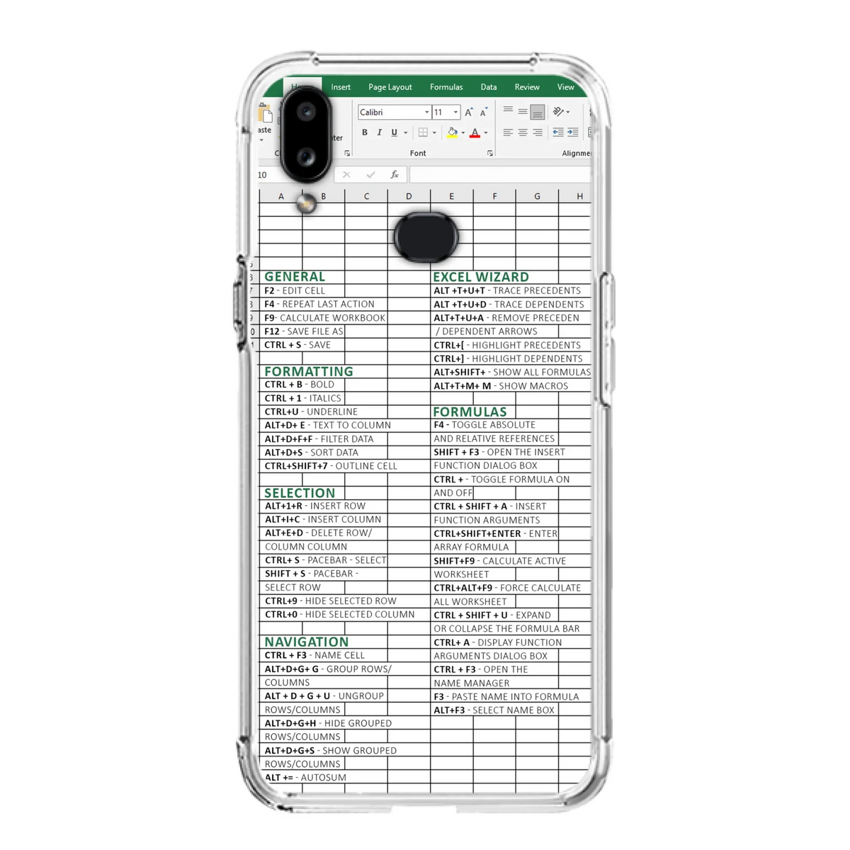Personalized Excel Phone Case - Gift Idea For Excel Lovers - Cases For iPhone/Samsung