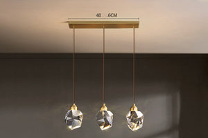 Rectangular threeheaded golde