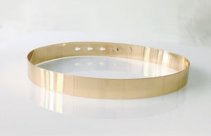 1.5CM wide gold