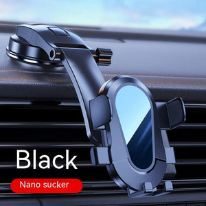 Suction Cup Mirror Black