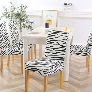 White zebra pattern