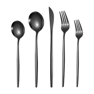 Black Five-Piece Set