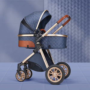 Gold tube denim blue+bicycle style